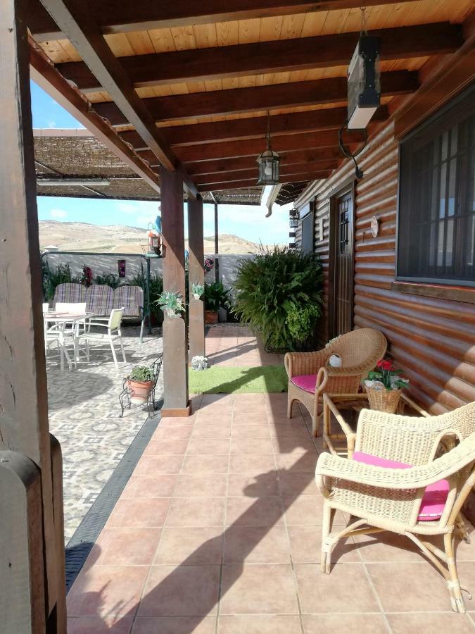 La Casita De Madera Villa Ardales Eksteriør billede